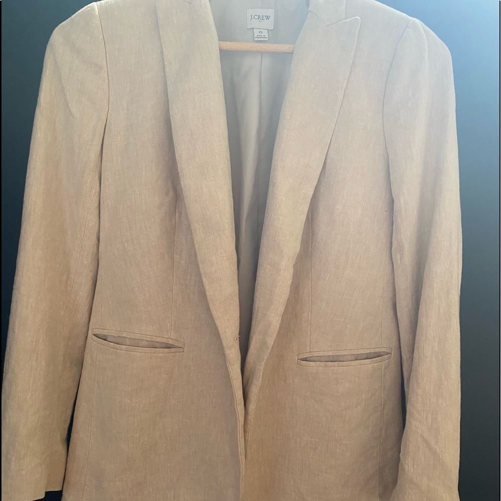 J.crew Factory linen blazer